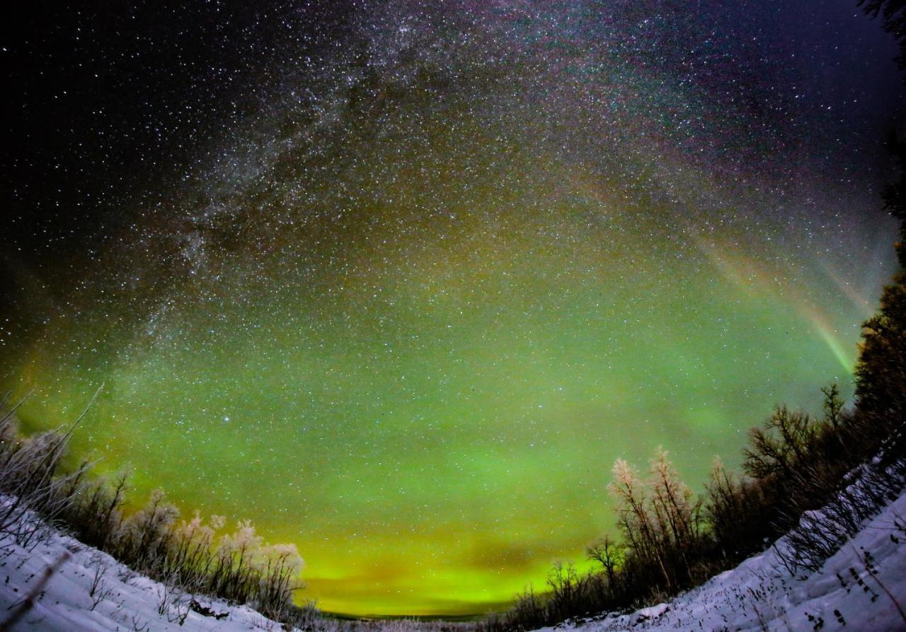 Mattarahkka Northern Light Lodge Kiruna Exteriér fotografie