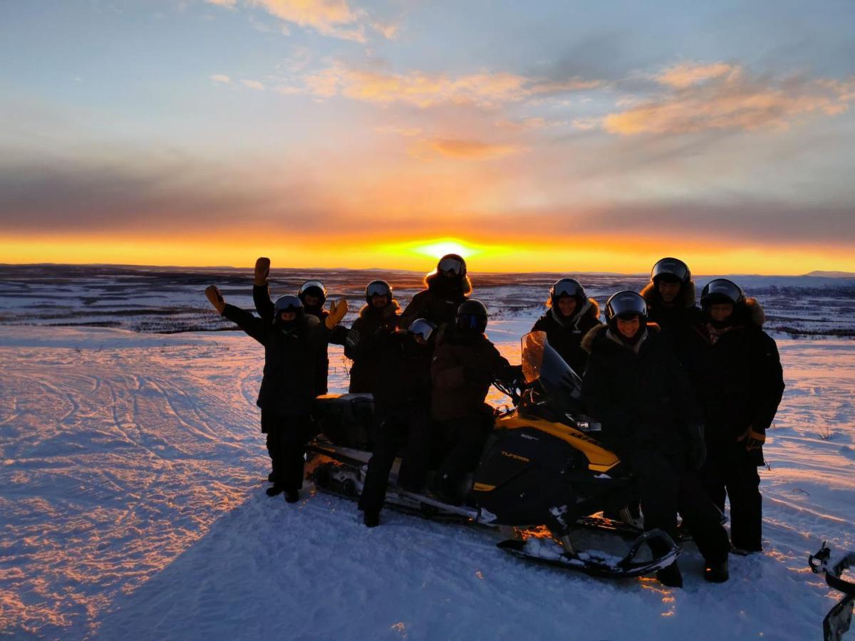 Mattarahkka Northern Light Lodge Kiruna Exteriér fotografie