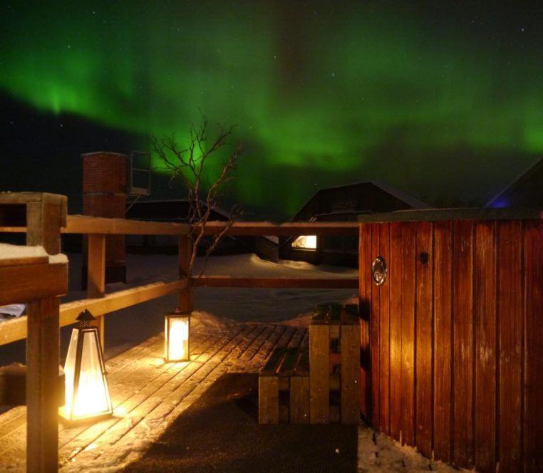 Mattarahkka Northern Light Lodge Kiruna Exteriér fotografie