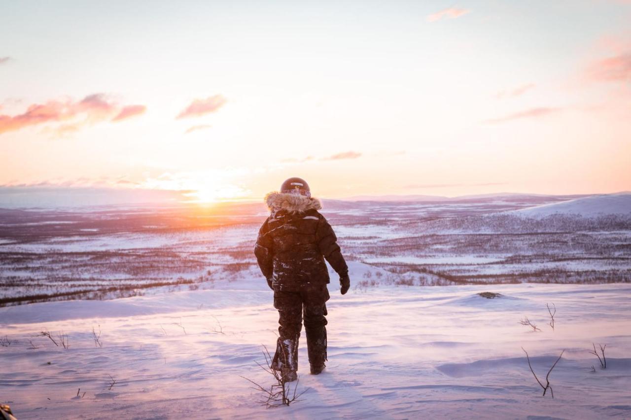 Mattarahkka Northern Light Lodge Kiruna Exteriér fotografie