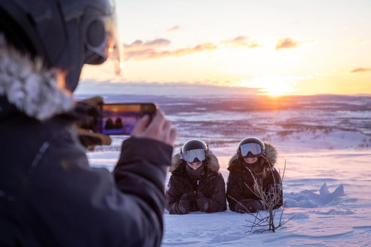 Mattarahkka Northern Light Lodge Kiruna Exteriér fotografie