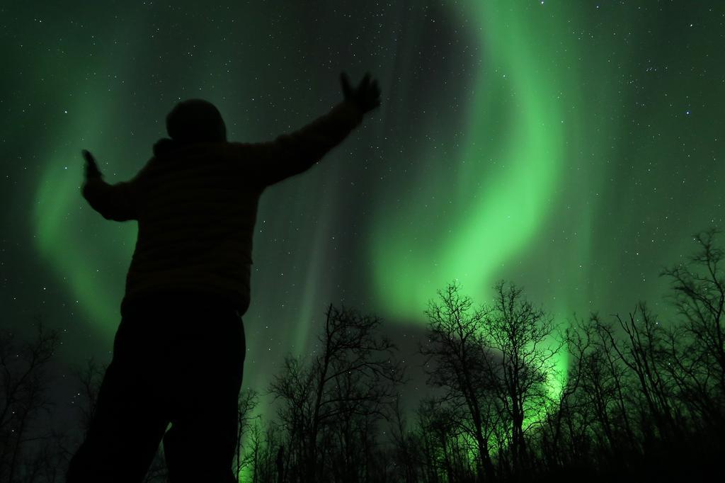 Mattarahkka Northern Light Lodge Kiruna Exteriér fotografie