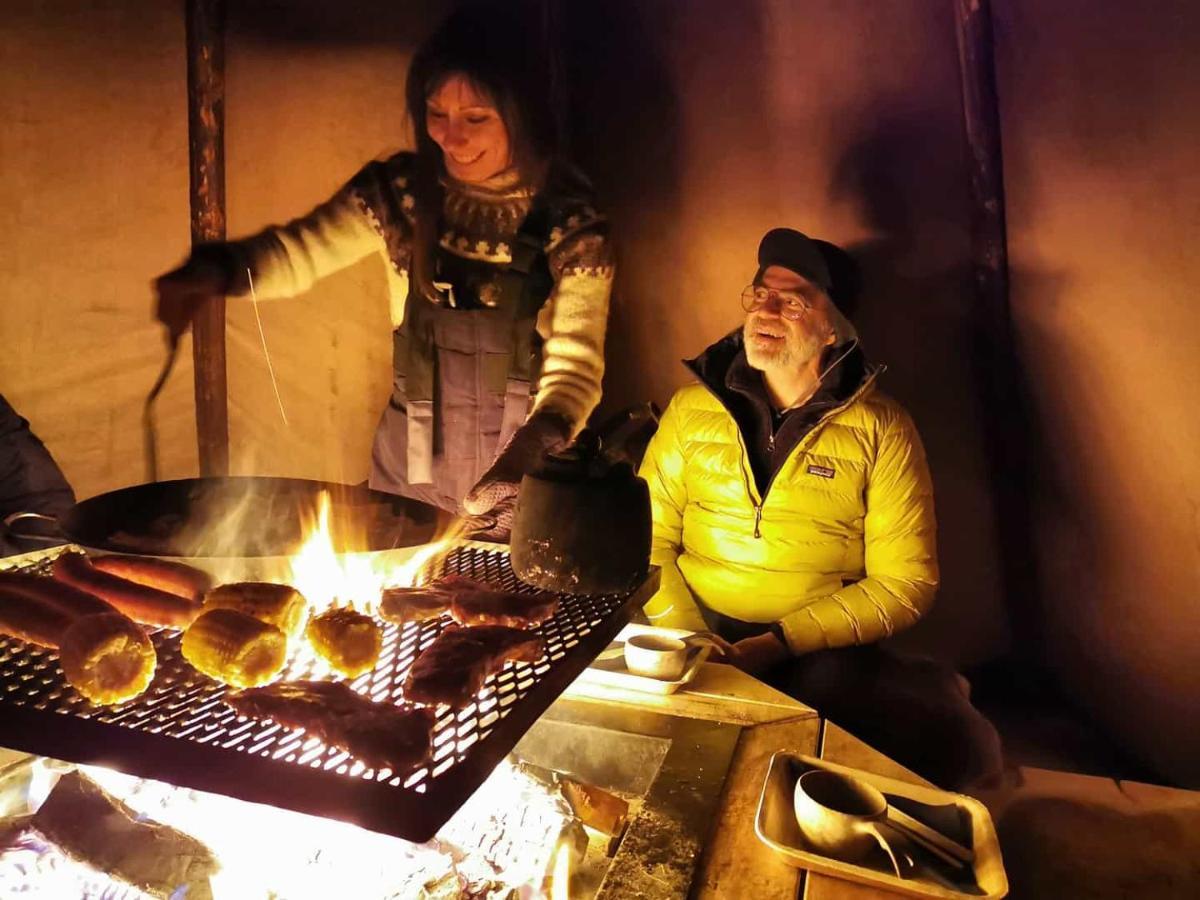 Mattarahkka Northern Light Lodge Kiruna Exteriér fotografie
