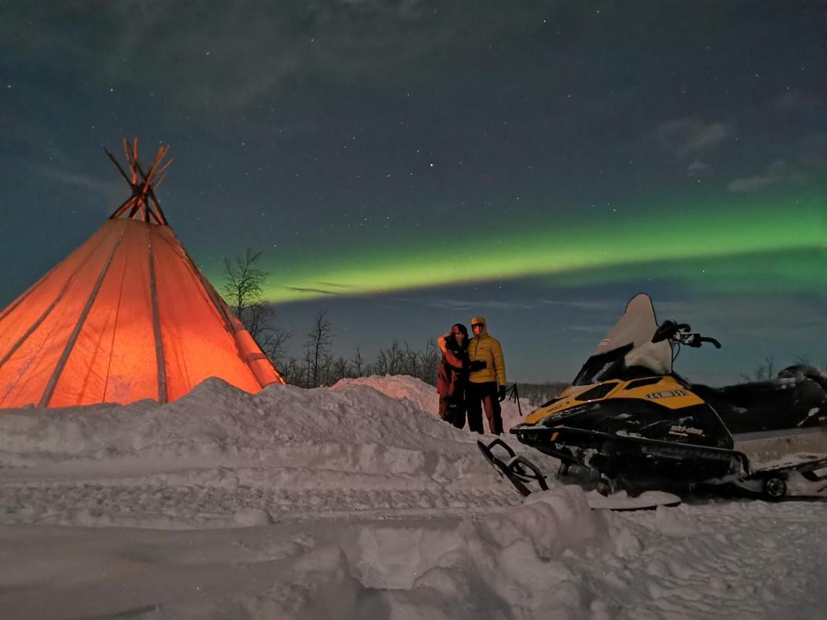 Mattarahkka Northern Light Lodge Kiruna Exteriér fotografie